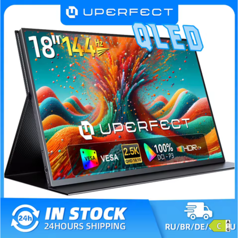 Ecran de jeu portable 2K 18 pouces