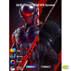 Ecran de jeu portable 2K 18 pouces