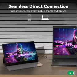Moniteur portable de 15.6 pouces