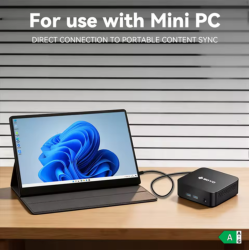 Moniteur portable de 15.6 pouces