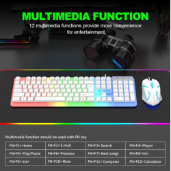 Ensemble clavier souris filaire NG GTX350