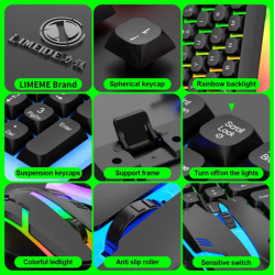 Ensemble clavier souris filaire NG GTX350